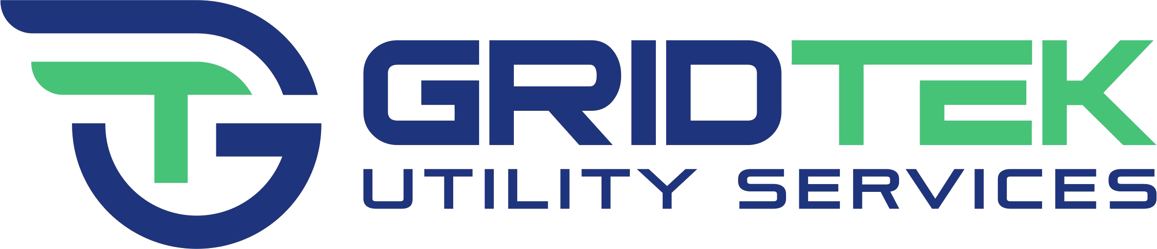 GridTek logo blue transparant 2.1