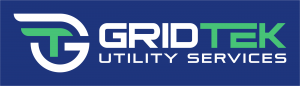 GridTek logo green white 2